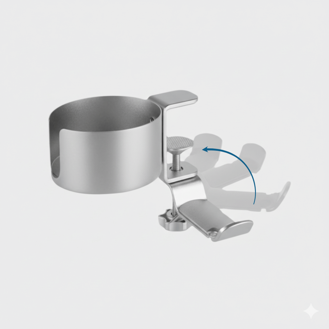 2 in 1 Desk Cup Holder with Headphone Hanger