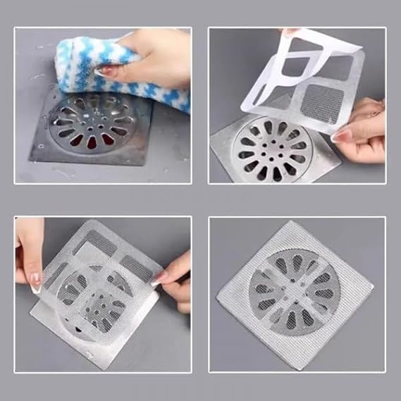 Self-Adhesive Floor Drain Stickers