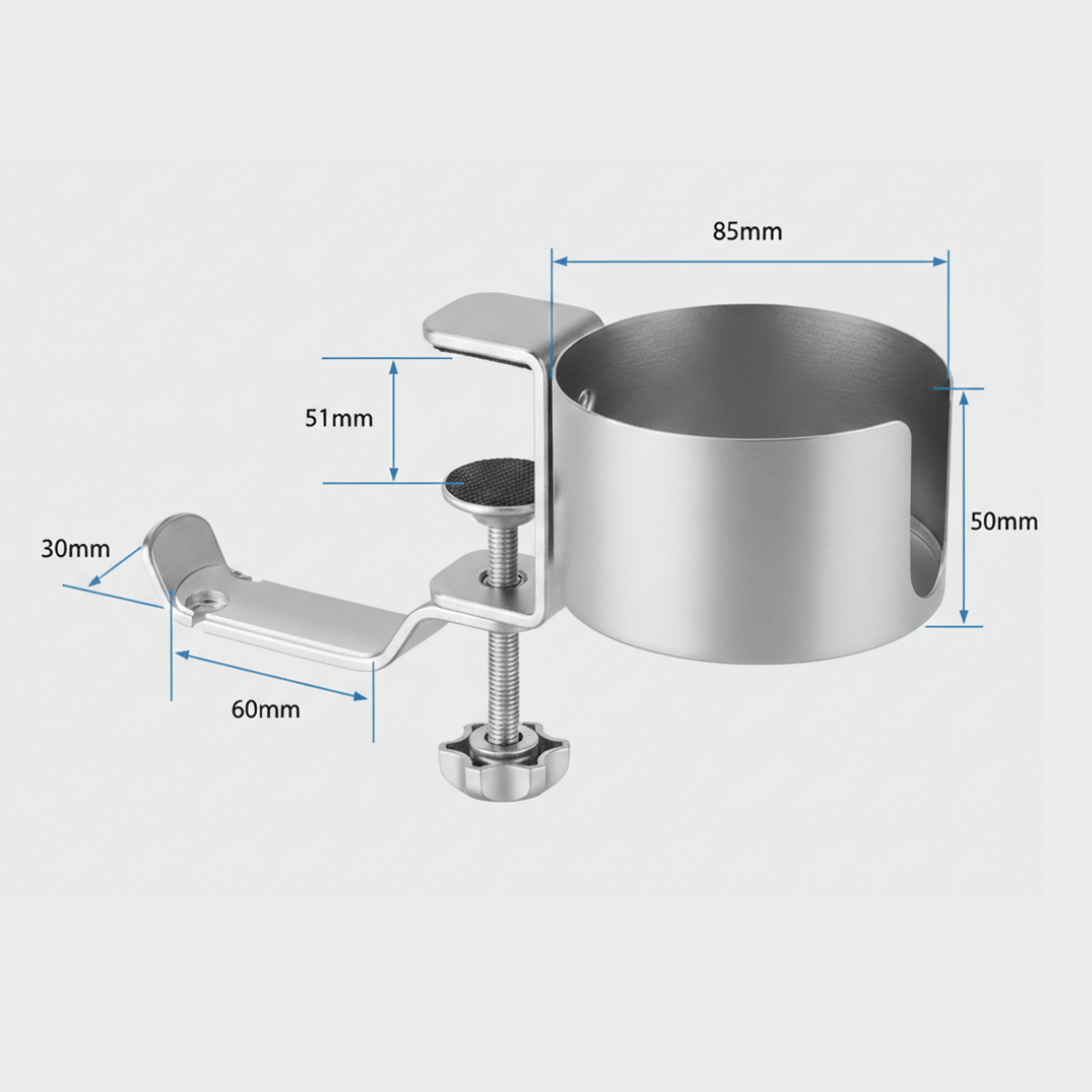 2 in 1 Desk Cup Holder with Headphone Hanger