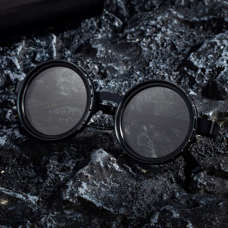 Sunglasses Small Metal 9 Speed Endless Adjustment Pure