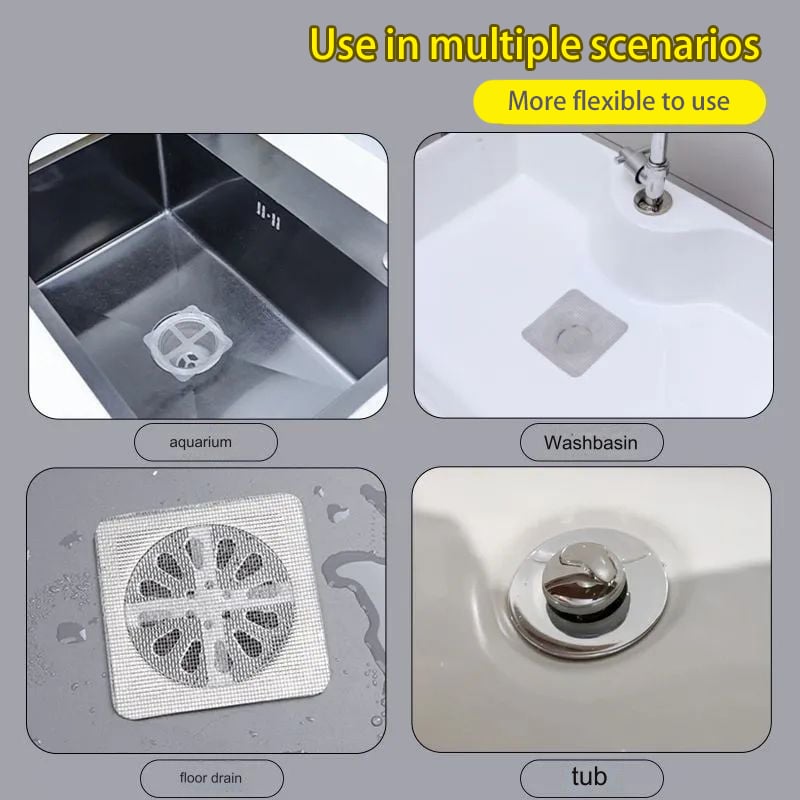 Self-Adhesive Floor Drain Stickers